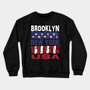 Brooklyn New York USA T-Shirt Crewneck Sweatshirt